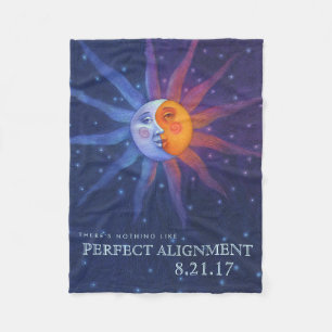 Manta Polar Sun y alineación perfecta del eclipse de la luna