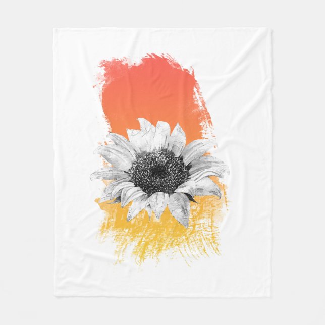 Manta Polar Sunflower (Anverso)