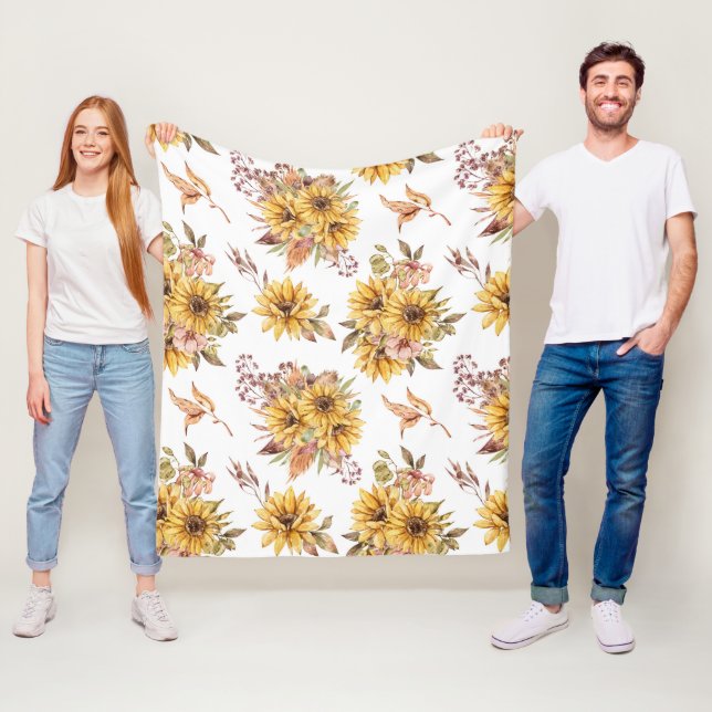 Manta Polar Sunflower acuático (In situ)