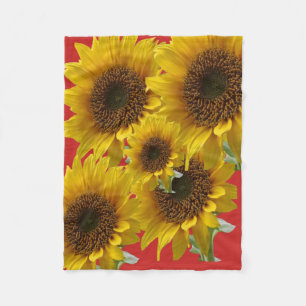 Manta Polar Sunflower Fleece Blanket