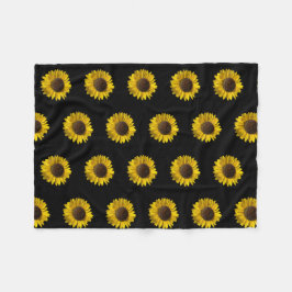 Manta Polar Sunflower Fleece Blanket
