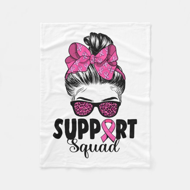 Manta Polar Sungles Messy Bun Support Squad Breve Cancer (Anverso)