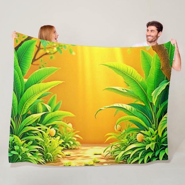 Manta Polar Sunny Nature Path Art (In situ)