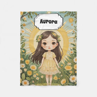 Manta Polar Sunny Serenade Personalizada