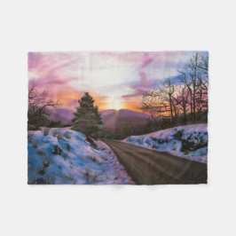 Manta Polar Sunrise Fleece Blanket