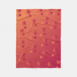 Manta Polar Sunset Bloom Cosy Throw Blanket