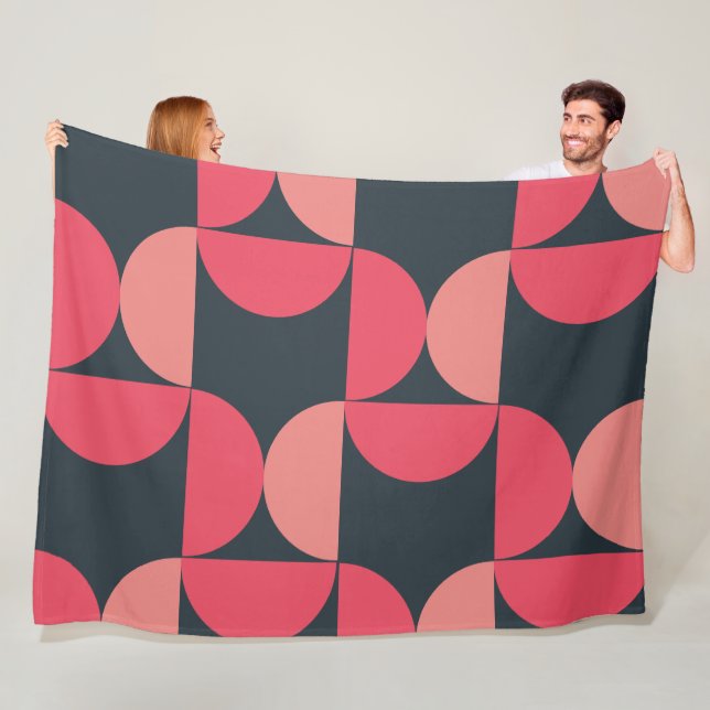 Manta Polar Sunset de verano moderno de mediados del siglo (In situ)