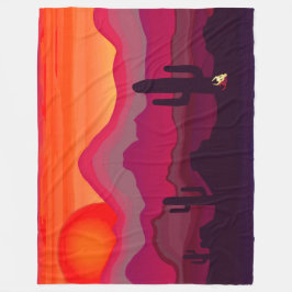 Manta Polar Sunset del desierto del Suroeste de Arizona