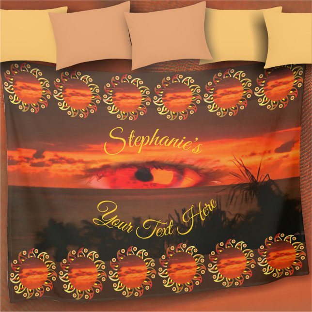 Manta Polar Sunset Eye 2106 Fleece Blanket (Subido por el creador)