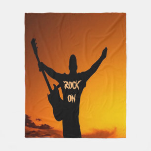 Manta Polar Sunset Guitar Man Silhouette