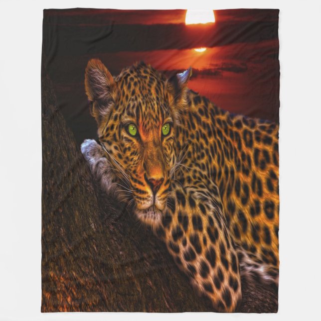 Manta Polar Sunset Leopard (Anverso)