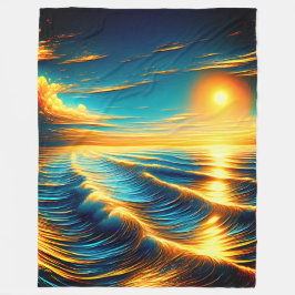 Manta Polar "Sunset Ocean Reverie"