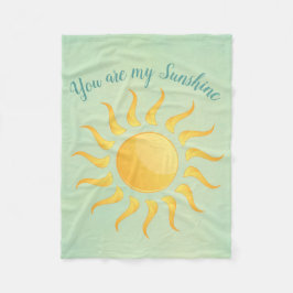 Manta Polar Sunshine Design Fleece Blanket