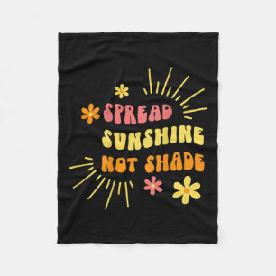 Manta Polar Sunshine Not Shah - Amabilidad Self Care and Love