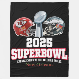 Manta Polar Súper Bowl de 2025