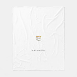 Manta Polar Super Step Dad the Legend Blanket – Cozy Gift