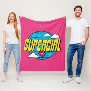 Manta Polar Supergirl Gráfico Pop Global