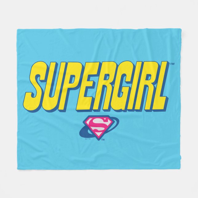 Manta Polar Supergirl Pop Logo (Frente (Horizontal))