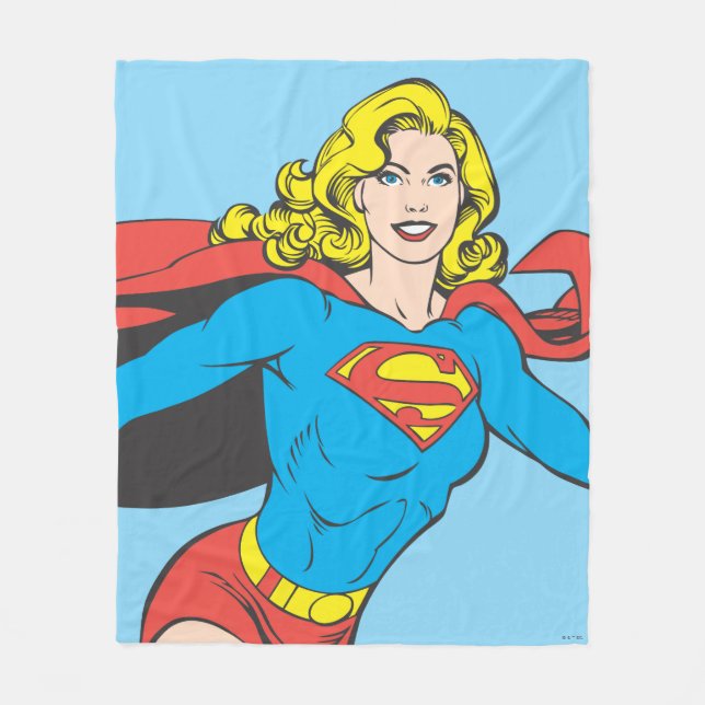 Manta Polar Supergirl Pose 1 (Anverso)