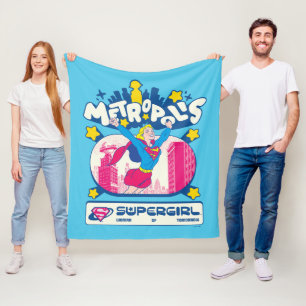 Manta Polar Supergirl Super Pop Mujer del Mañana