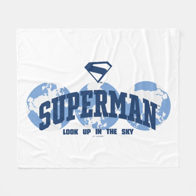 Manta Polar Superman en todo el mundo (Frente (Horizontal))