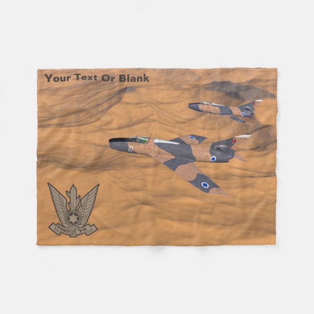 Manta Polar Supermisterios israelíes sobre el desierto (Frente (Horizontal))