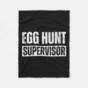 Manta Polar Supervisor de la caza de huevos - anuncio de papá,