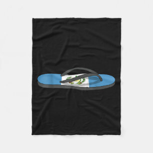 Manta Polar Superviviente de Chancla Guatemala Bandera diverti