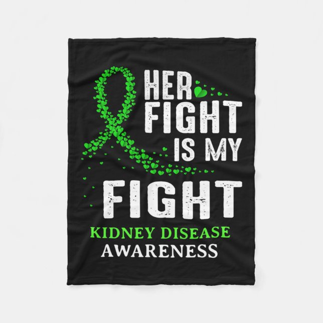 Manta Polar Superviviente de la conciencia sobre la enfermedad (Anverso)