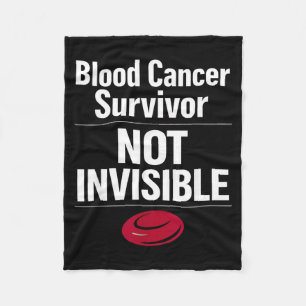 Manta Polar Superviviente de leucemia linfoma concienciación s