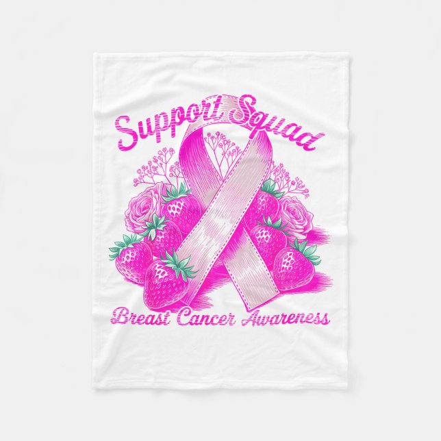 Manta Polar Suprt Squad Breast Cancer Awareness Nk Ribbon Wome (Anverso)