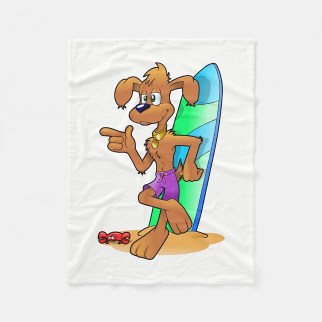 Manta Polar Surf Dog (Anverso)