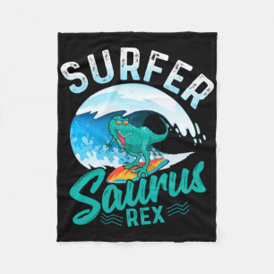 Manta Polar Surfer Saurus Rex Dinosaurio Surfista Surf Dino Su