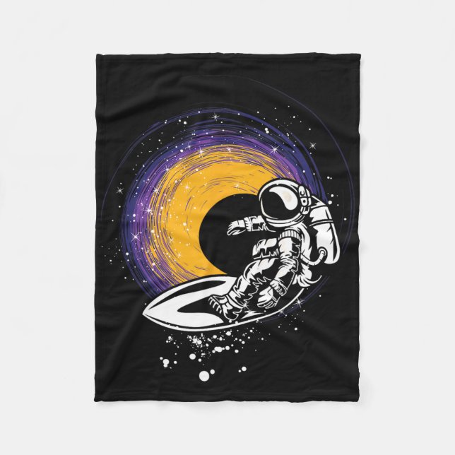 Manta Polar Surfing Astronaut - Galaxy Planets Space Spaceship (Anverso)