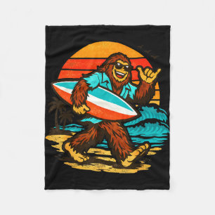 Manta Polar Surfing bigfoot puesta de sol retro playa playa tr