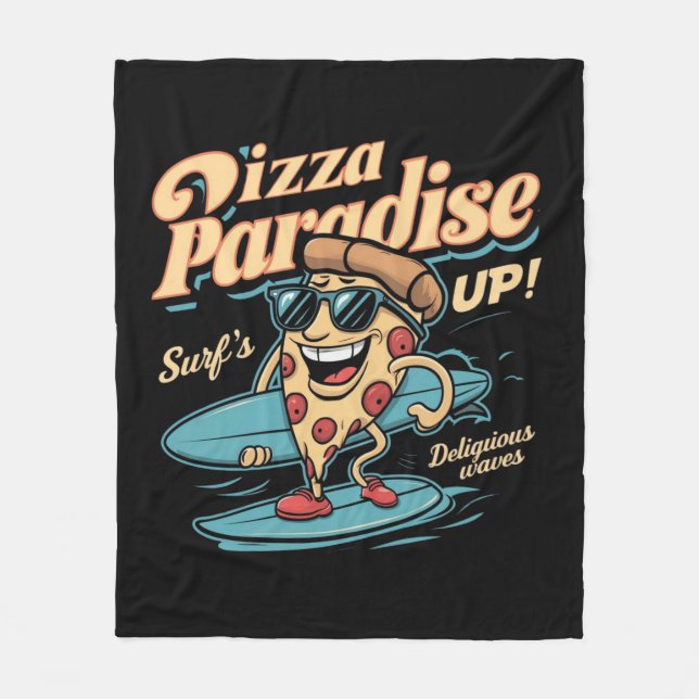 Manta Polar Surf's Up, Pizza Paradise (Anverso)