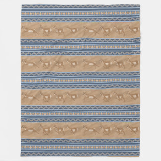 Manta Polar Suroeste de Pronghorn Antelopes Frontera Azul Gran