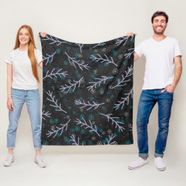 Manta Polar Sus cuatro estaciones - patrón de invierno
