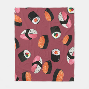 Manta Polar Sushi Onigiri Rolls: Ilustracion sin mar