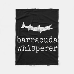 Manta Polar Susurrador de Barracudas Divertido Pescar Barracud