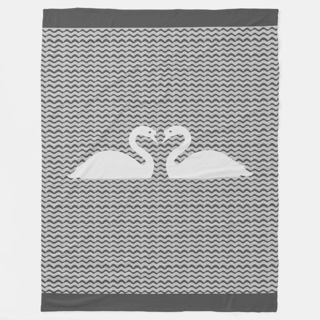 Manta Polar Swans and Waves (Anverso)