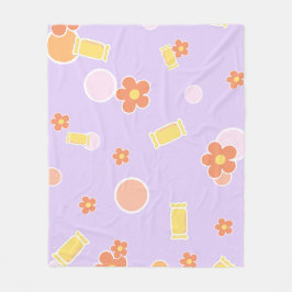 Manta Polar sweets and flowers