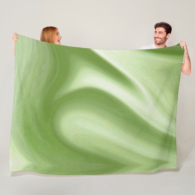 Manta Polar Swirling Green (In situ)