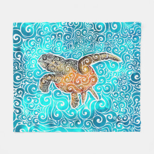 Manta Polar Swirly Sea