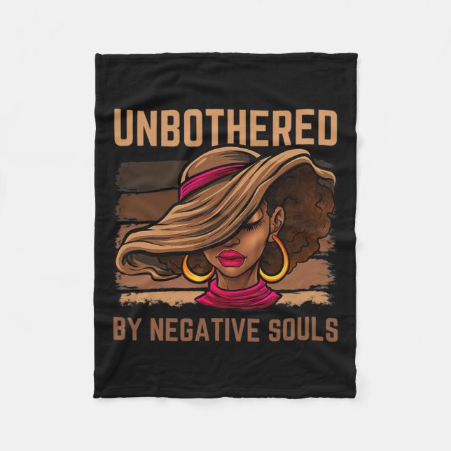 Manta Polar Sy Black Queen African American Women L (Anverso)