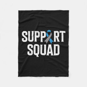 Manta Polar T1d Warrior Support Squad Tipo 1 Diabetes Awaren