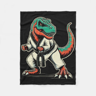 Manta Polar T-rex Dinosaur Karate Artes Marciales Taekwondo