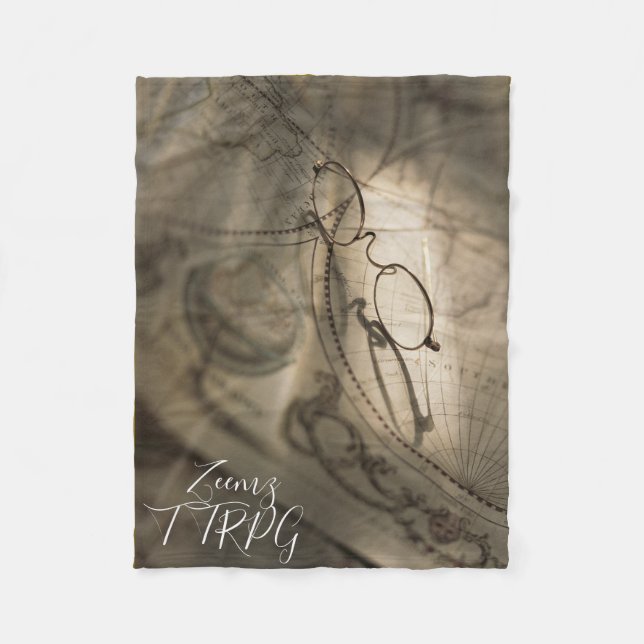 Manta Polar Tabletop Role Playing Game Blanket (Anverso)