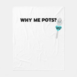 Manta Polar Tachy Me Spoon Negrita Imprimir Funda De Fleece