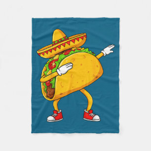 Manta Polar Taco divertido de dabbing mexicano cinco de mayo